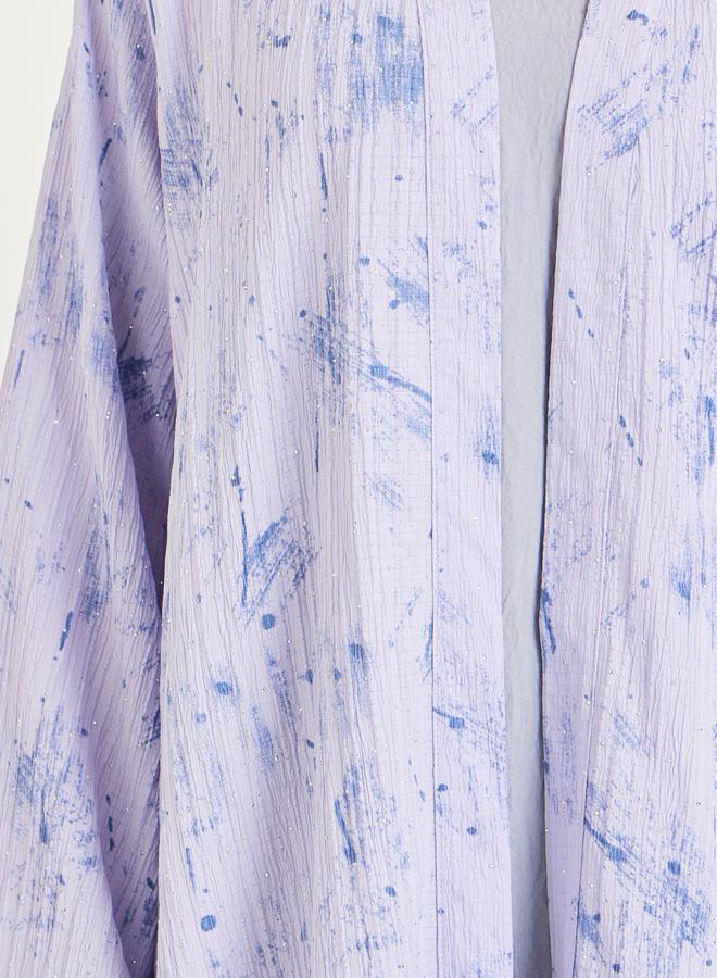 أميرة عباية بتفاصيل بارزة الملمس - Image 3